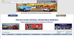 Desktop Screenshot of c10trucks.com